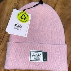 Pink Herschel winter beanie